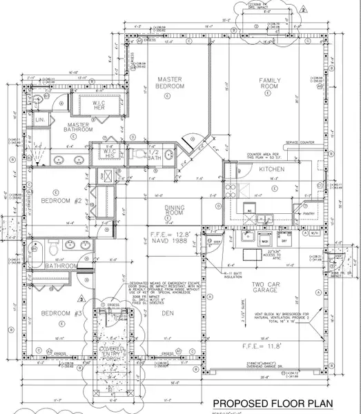 As built floor plan As built floor plan