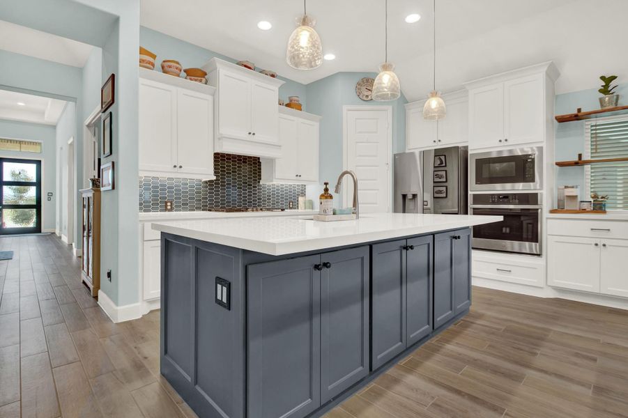 Upgraded Kitchen Cabinets