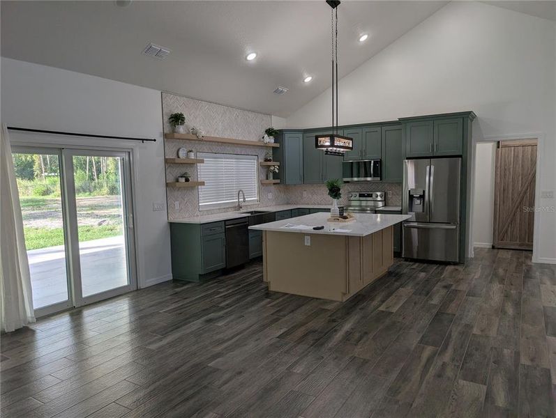 Furnished interior view inside a new home in , Davenport (Image 9).