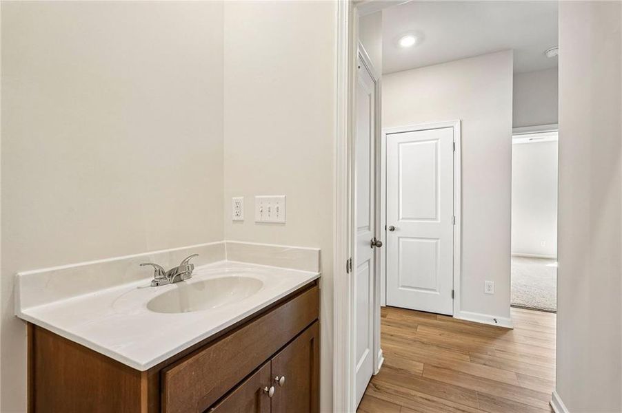 Furnished interior view inside a new home in Villages at Cedar Hill, Dallas (Image 14).
