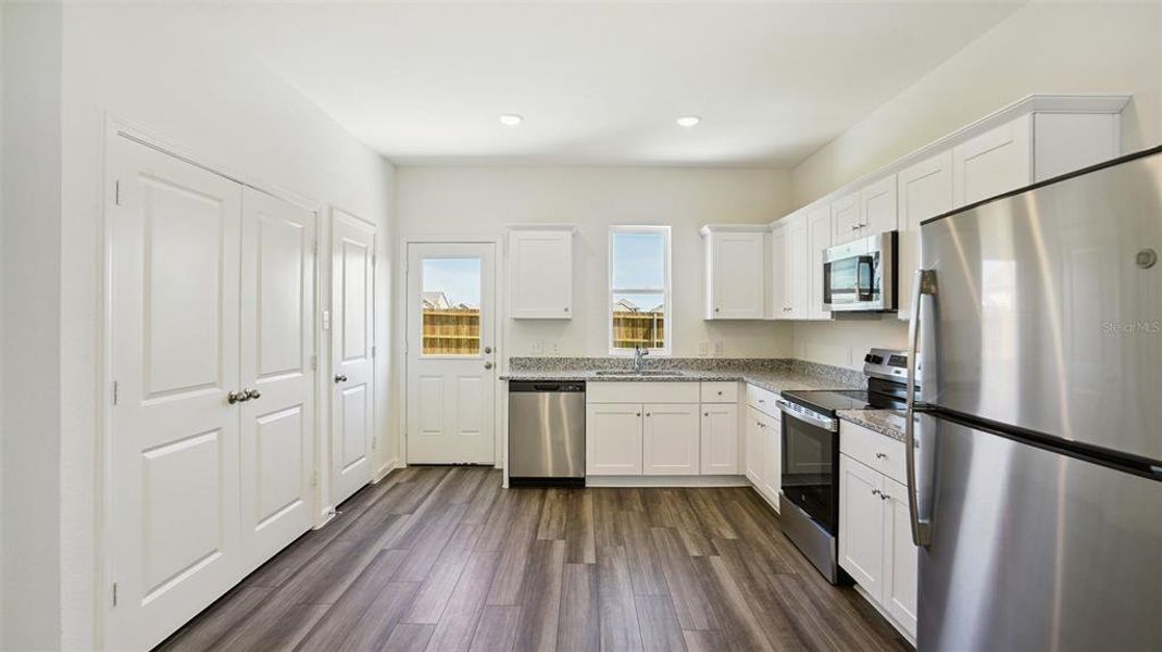 Furnished interior view inside a new home in Pelham Square, Deland (Image 7). Furnished interior view inside a new home in Pelham Square, Deland (Image 7).