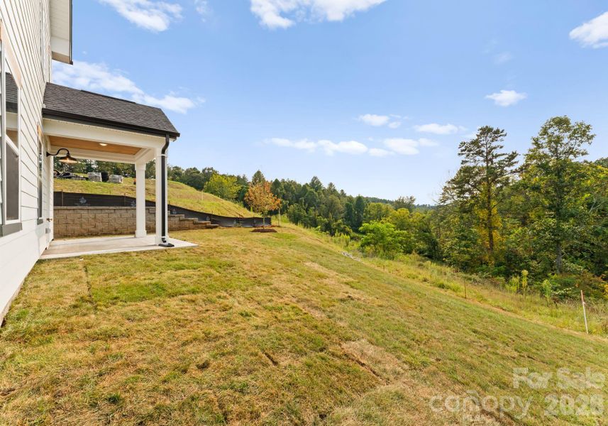 Exterior details and patio area of a home in , Weaverville (Image 28).