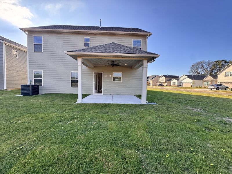 Exterior details and patio area of a home in Salem Landing, Rockvale (Image 2). Exterior details and patio area of a home in Salem Landing, Rockvale (Image 2).