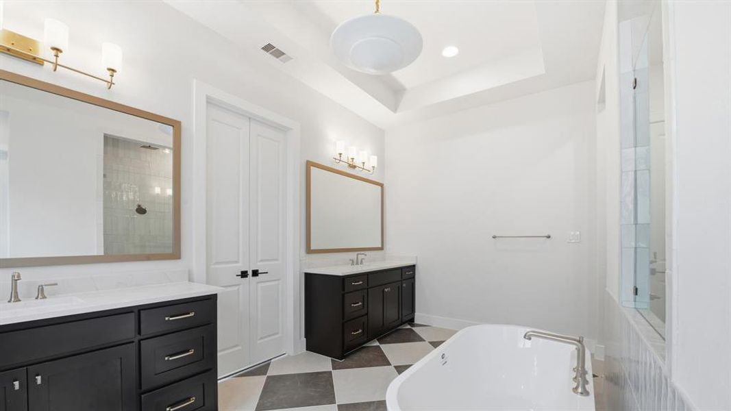 Furnished interior view inside a new home in Adkins Park, Hurst (Image 12). Furnished interior view inside a new home in Adkins Park, Hurst (Image 12).