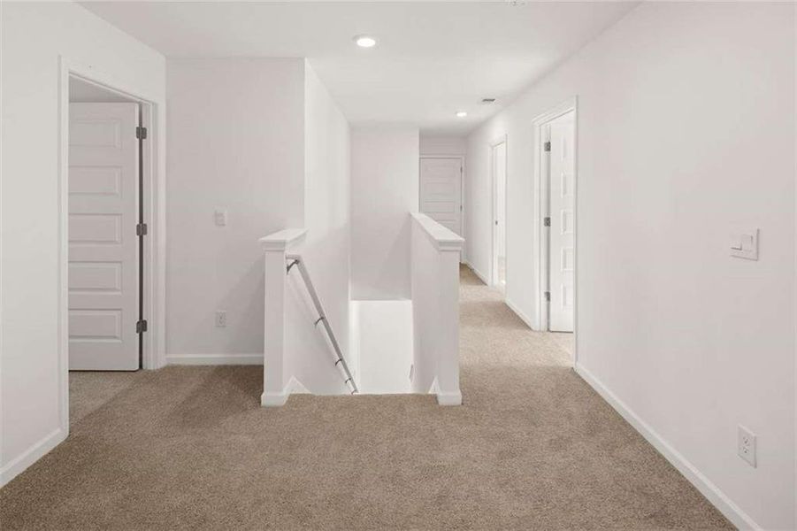 Spacious, unfurnished interior of a new home in Brooks Village, Dacula (Image 27).