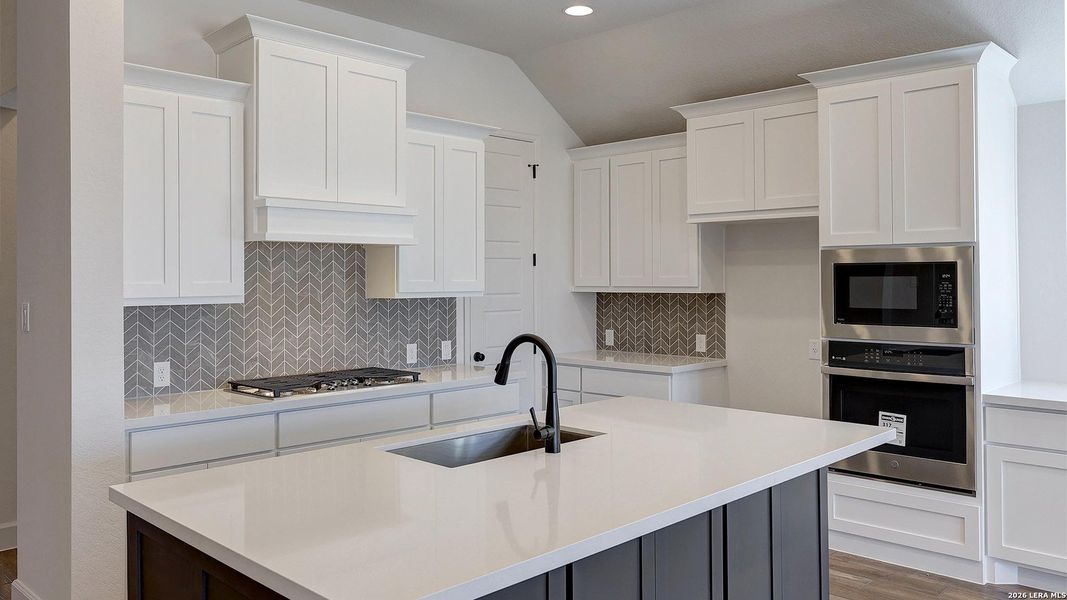 Furnished interior view inside a new home in Arcadia Ridge, San Antonio (Image 8). Furnished interior view inside a new home in Arcadia Ridge, San Antonio (Image 8).