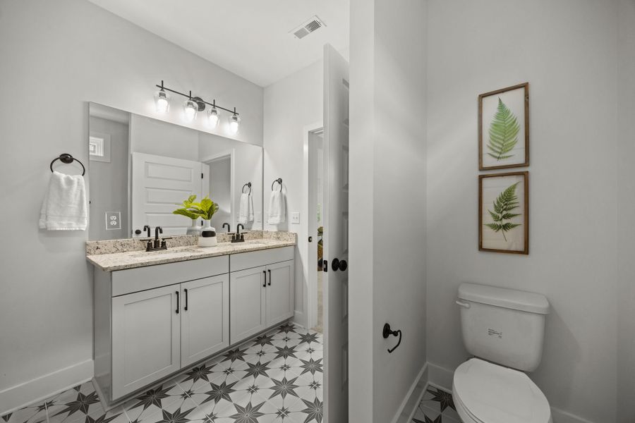 Representative furnished interior of a home built from the Hampton by Parkside Builders in Givens Park, Chattanooga (Image 31). Representative furnished interior of a home built from the Hampton by Parkside Builders in Givens Park, Chattanooga (Image 31).