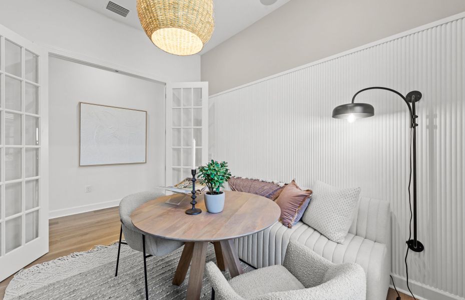 Flexible dens in new construction homes for active adults Flexible dens in new construction homes for active adults