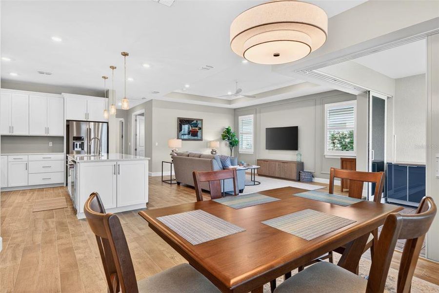 Furnished interior view inside a new home in , Englewood (Image 35).