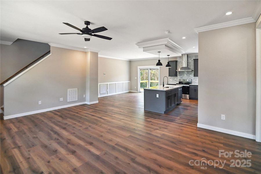 Spacious, unfurnished interior of a new home in , Morganton (Image 16).