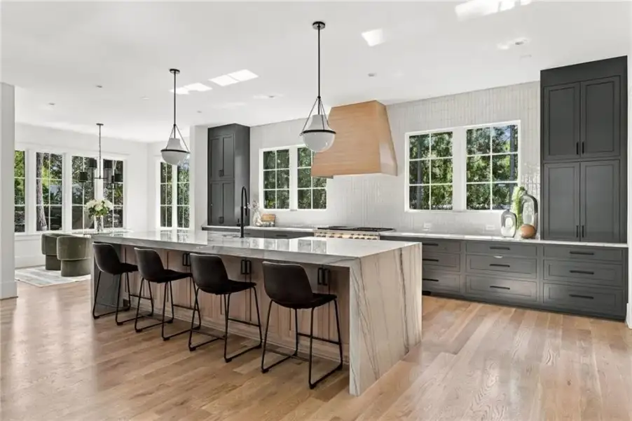 Furnished interior view inside a new home in , Atlanta (Image 53).