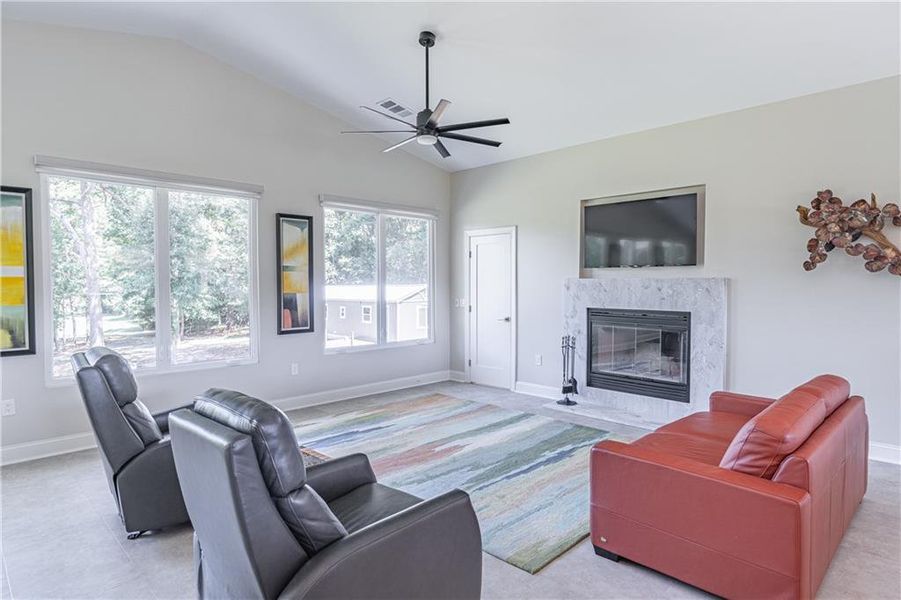 Furnished interior view inside a new home in , Gillsville (Image 31). Furnished interior view inside a new home in , Gillsville (Image 31).