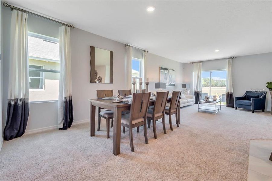 Furnished interior view inside a new home in , Lakeland (Image 9).