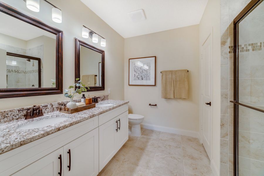 Furnished interior view inside a new home in Gatherings® of Lake Nona, Orlando (Image 9).