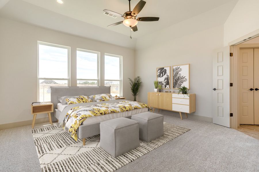Representative furnished interior of a home built from the The Iris by Kenmark Homes in Rocky Top Ranch, Reno (Image 8).