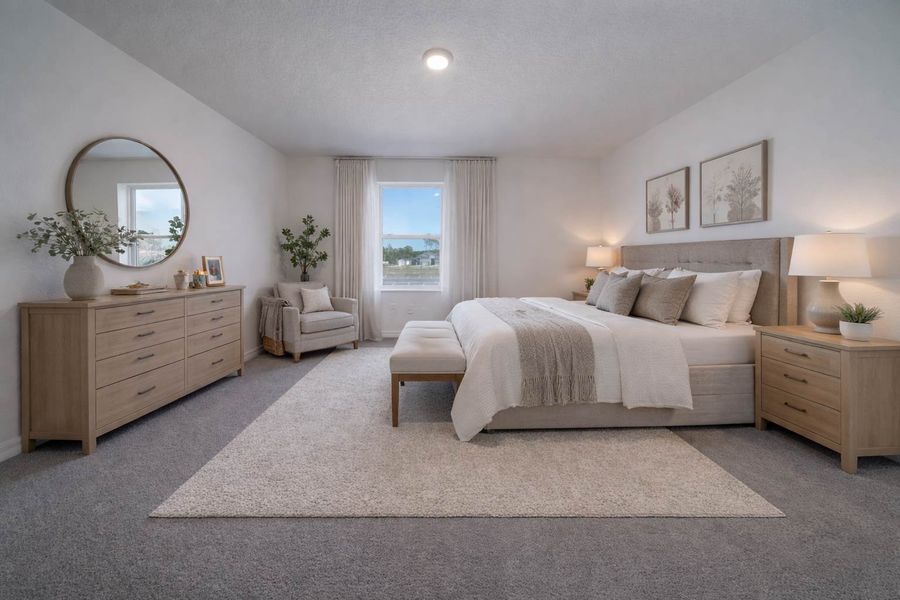 Claire primary bedroom