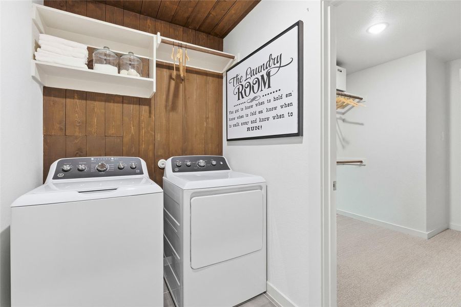 Model home photos of similar floorplans, not pictures of actual home.