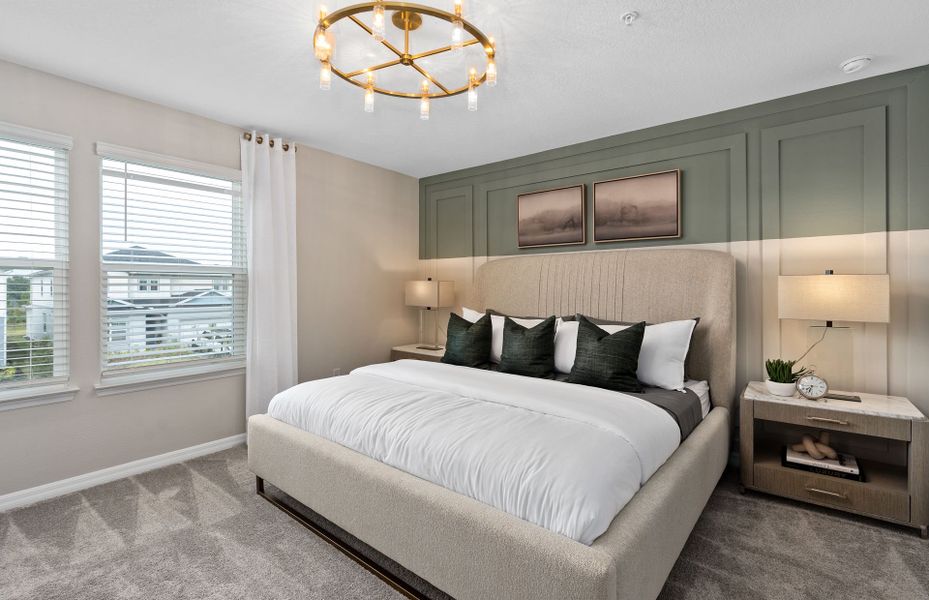 Representative furnished interior of a home built from the Landmark by Pulte Homes in Canopy Preserve, Deland (Image 4).