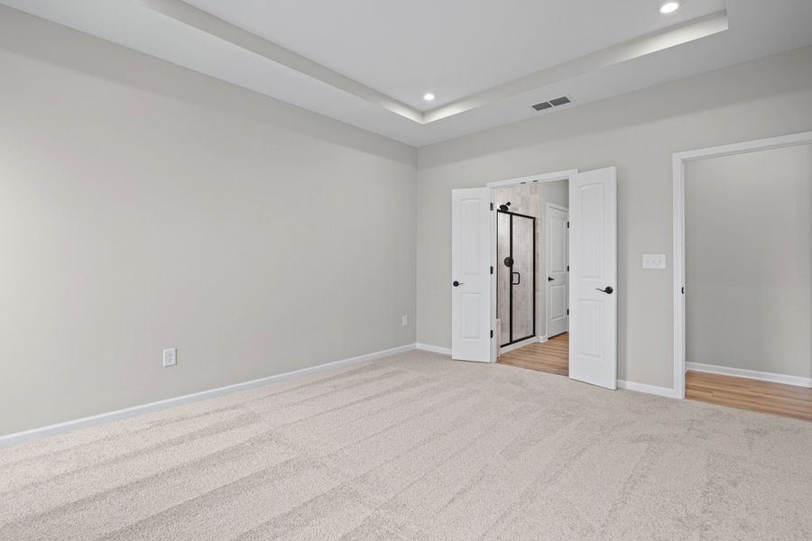 Representative unfurnished interior of a home built from the Edenton by Fischer Homes in Easton Park, Dallas (Image 26).