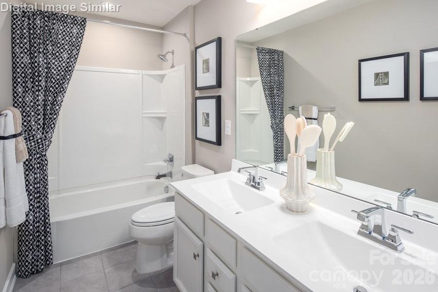 Furnished interior view inside a new home in Kelton, Charlotte (Image 11).