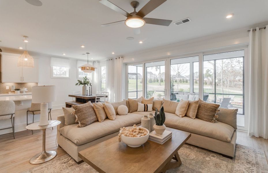 Furnished interior view inside a new home in Forest Creek, Waxhaw (Image 10). Furnished interior view inside a new home in Forest Creek, Waxhaw (Image 10).