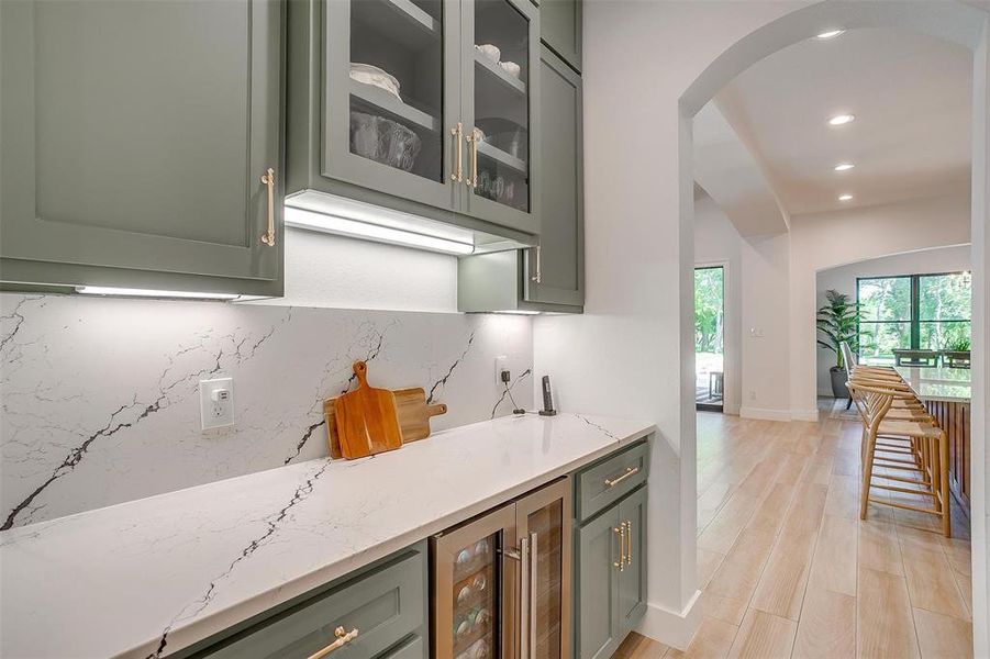 Furnished interior view inside a new home in , Aledo (Image 15).
