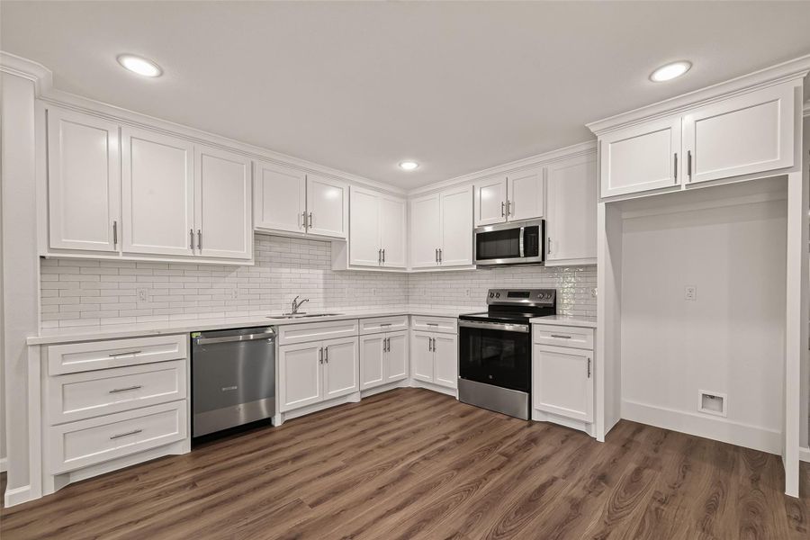 Furnished interior view inside a new home in , Houston (Image 5).