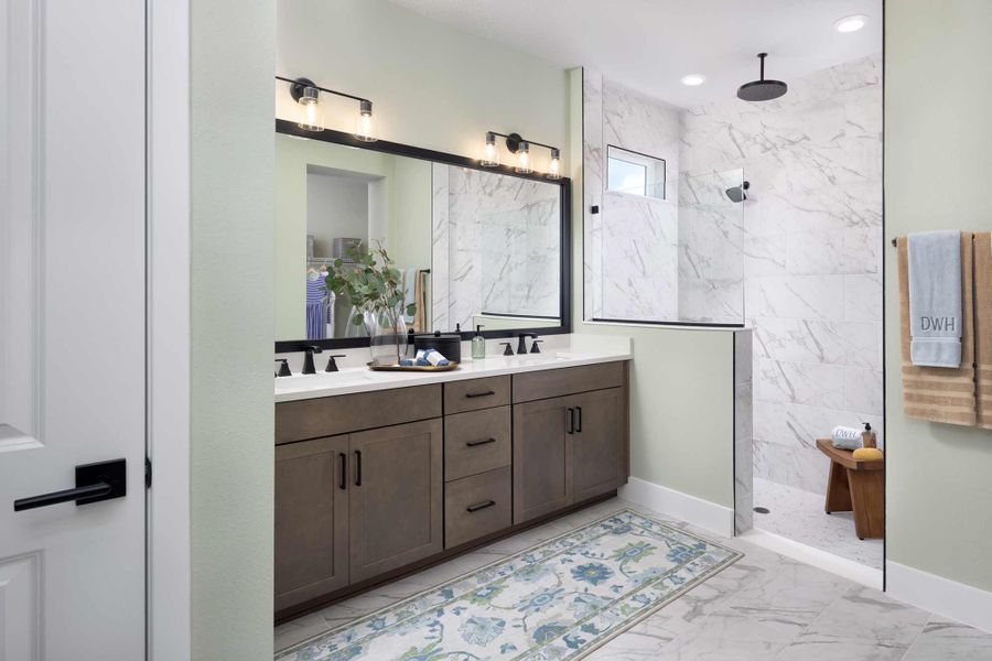 The Sanborn - Owner's Bath The Sanborn - Owner's Bath