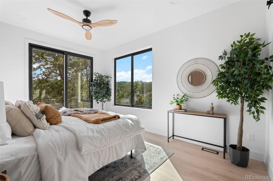 Furnished interior view inside a new home in , Bailey (Image 11).