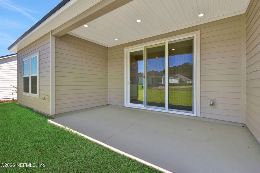 Exterior details and patio area of a home in Hyland Trail, Green Cove Springs (Image 26). Exterior details and patio area of a home in Hyland Trail, Green Cove Springs (Image 26).