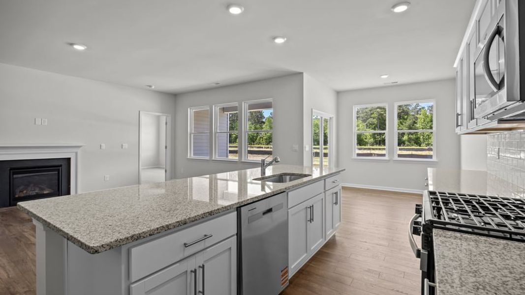 Furnished interior view inside a new home in East Ridge, Ayden (Image 3).