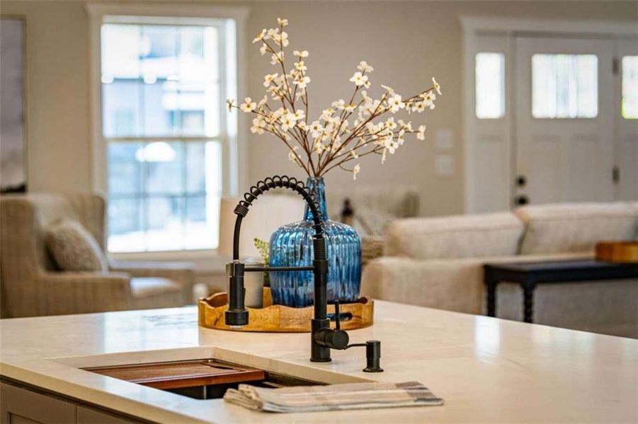 Close-up of interior finishes inside a home in , Morganton (Image 22).