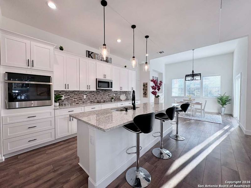 Furnished interior view inside a new home in , Spring Branch (Image 19).