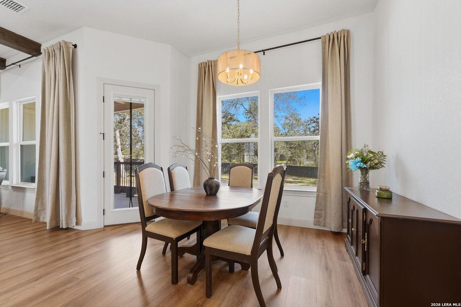 Furnished interior view inside a new home in , La Vernia (Image 34).