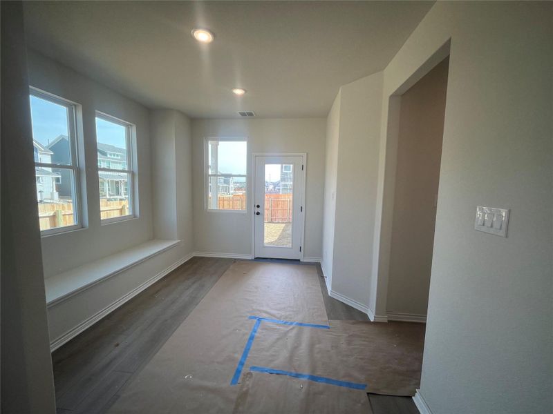 In-progress construction of a new home in Lariat, Liberty Hill, TX (Image 23).