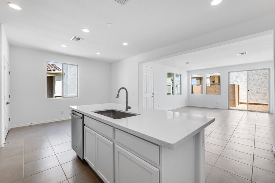 Furnished interior view inside a new home in Avila at Rancho Mercado, Surprise (Image 9). Furnished interior view inside a new home in Avila at Rancho Mercado, Surprise (Image 9).