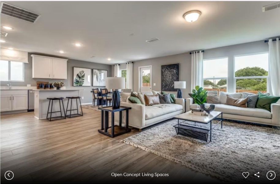 Interior photos- Photo of Pulte model home with same floor plan, not of actual home listed.