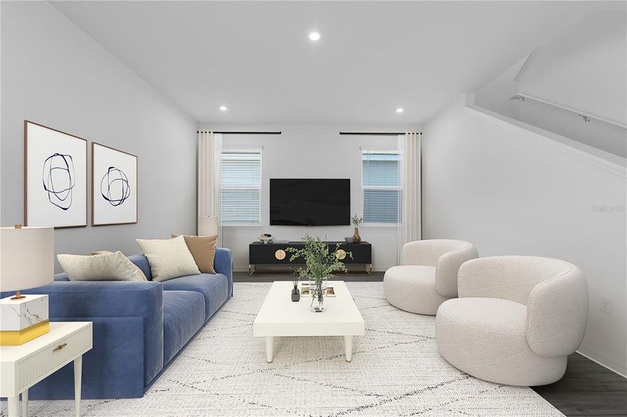 Furnished interior view inside a new home in Brack Ranch, St. Cloud (Image 11).