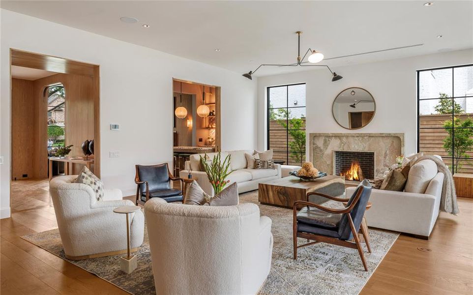 Furnished interior view inside a new home in , University Park (Image 5).