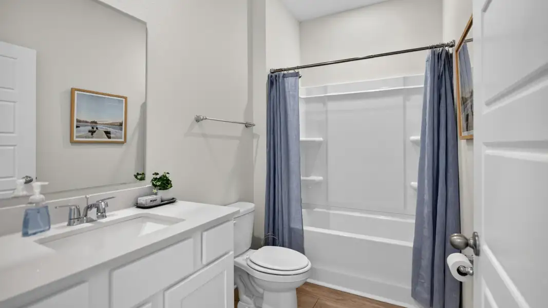 Furnished interior view inside a new home in American Village, Palm Coast (Image 21).