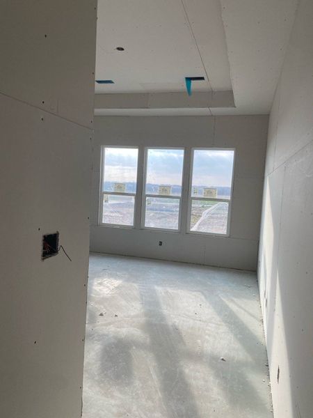 In-progress construction of a new home in Hillview Addition, Decatur, TX (Image 17).