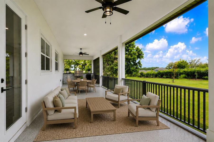 Exterior details and patio area of a home in , Dade City (Image 31). Exterior details and patio area of a home in , Dade City (Image 31).