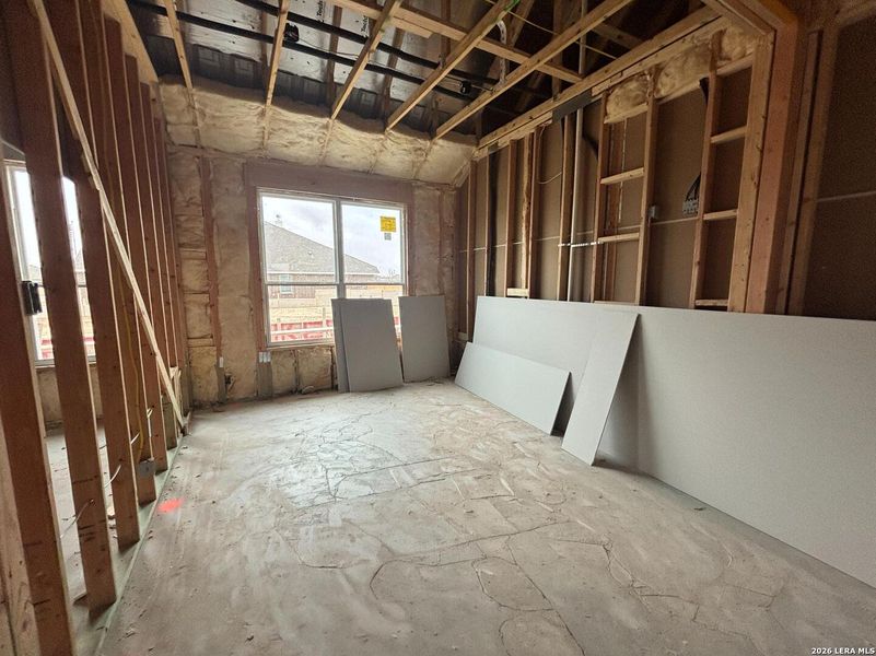 In-progress construction of a new home in Saddlebrook Ranch, Schertz, TX (Image 9). In-progress construction of a new home in Saddlebrook Ranch, Schertz, TX (Image 9).