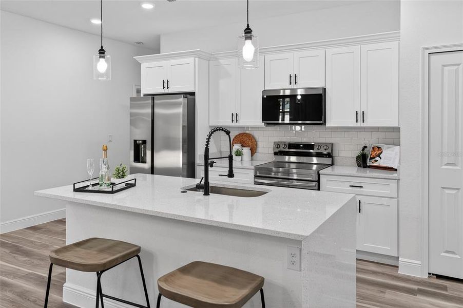 Furnished interior view inside a new home in , Citrus Springs (Image 6). Furnished interior view inside a new home in , Citrus Springs (Image 6).