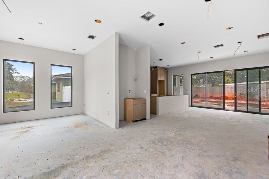 In-progress construction of a new home in , Orlando, FL (Image 33).