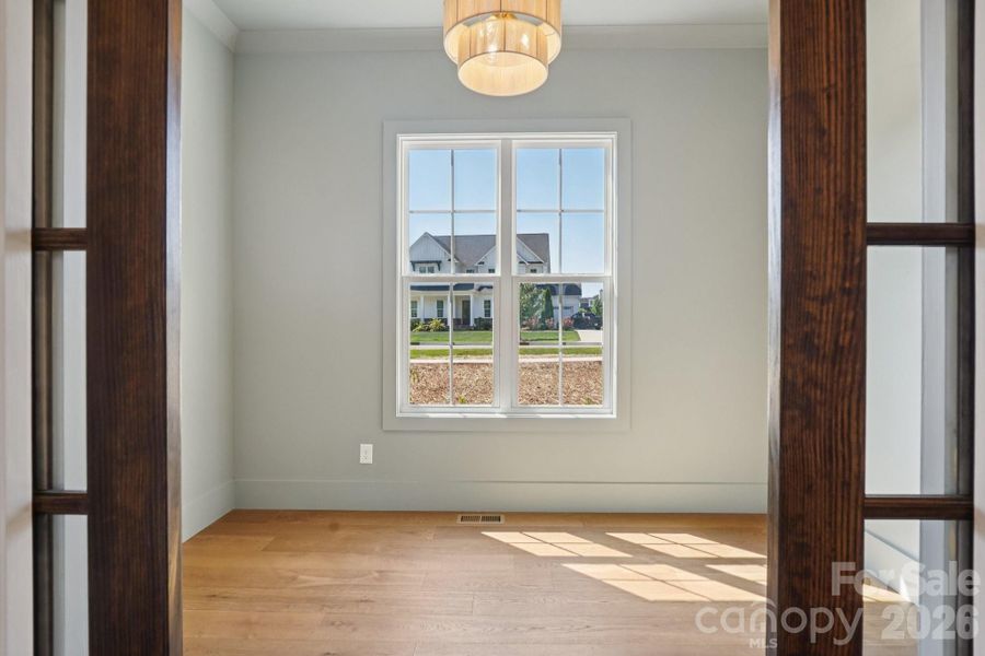 Spacious, unfurnished interior of a new home in , Huntersville (Image 20).