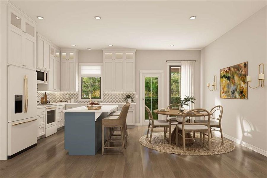 Furnished interior view inside a new home in , Ellijay (Image 10). Furnished interior view inside a new home in , Ellijay (Image 10).