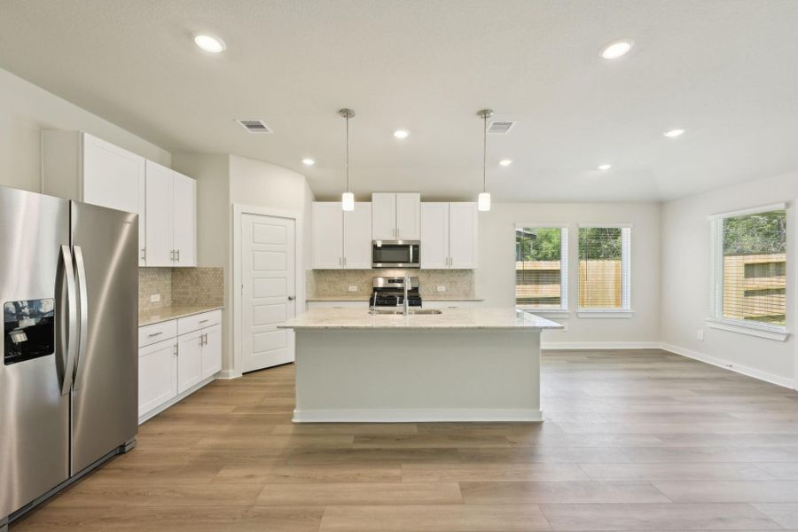 Photo is not of the actual home but is an inspirational photo of builder’s model home and may depict options, furnishings, and/or decorator features that are not included.