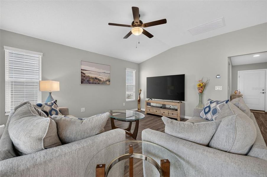 Furnished interior view inside a new home in , The Villages (Image 5).