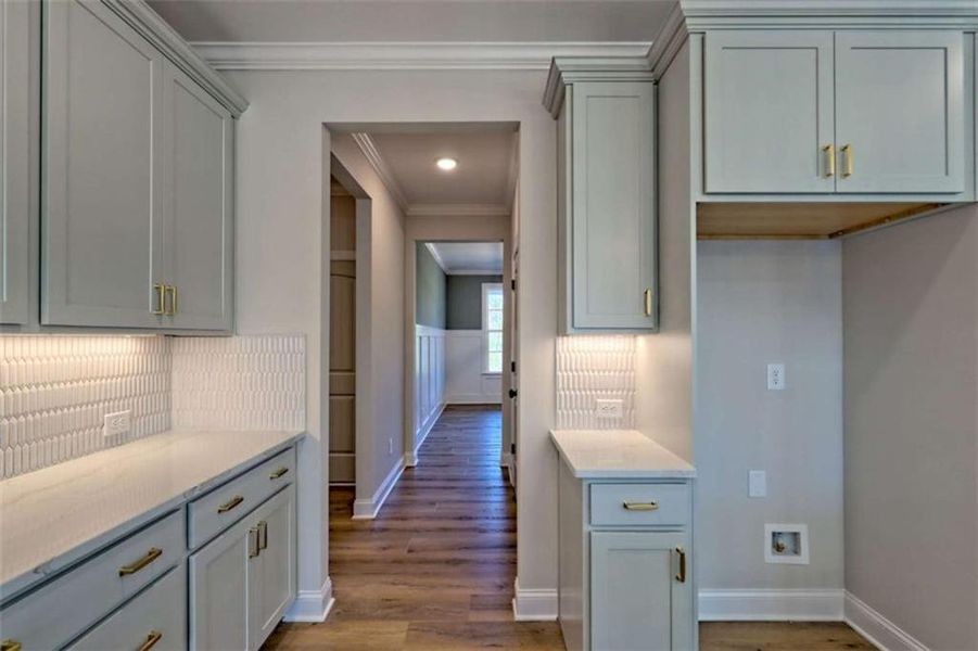 Furnished interior view inside a new home in , Clarkesville (Image 8).